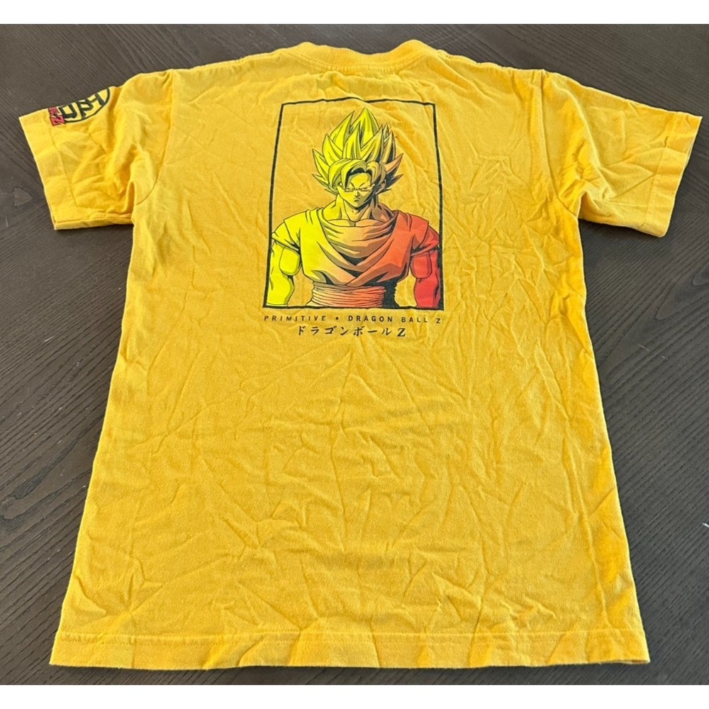 Primitive x Dragon Ball Z T Shirt Men's Small Goku‎ Super Saiyan Graphic Skater